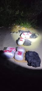 Merlina Islami: Kapet 80 kg drogë në vlerë prej 250 mijë euro në bregun e liqenit në Strugë (FOTO)