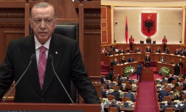 Erdogan mban fjalën e tij në Kuvendin e Shqipërisë: Kemi 600 vjet miqësi, tani edhe aleatë strategjikë