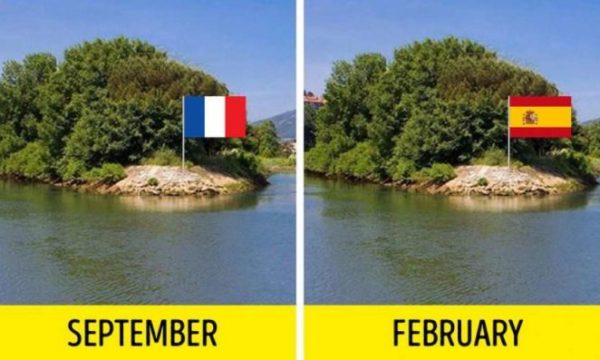 Ishulli që për 6 muaj është i Francës dhe 6 muaj i Spanjës